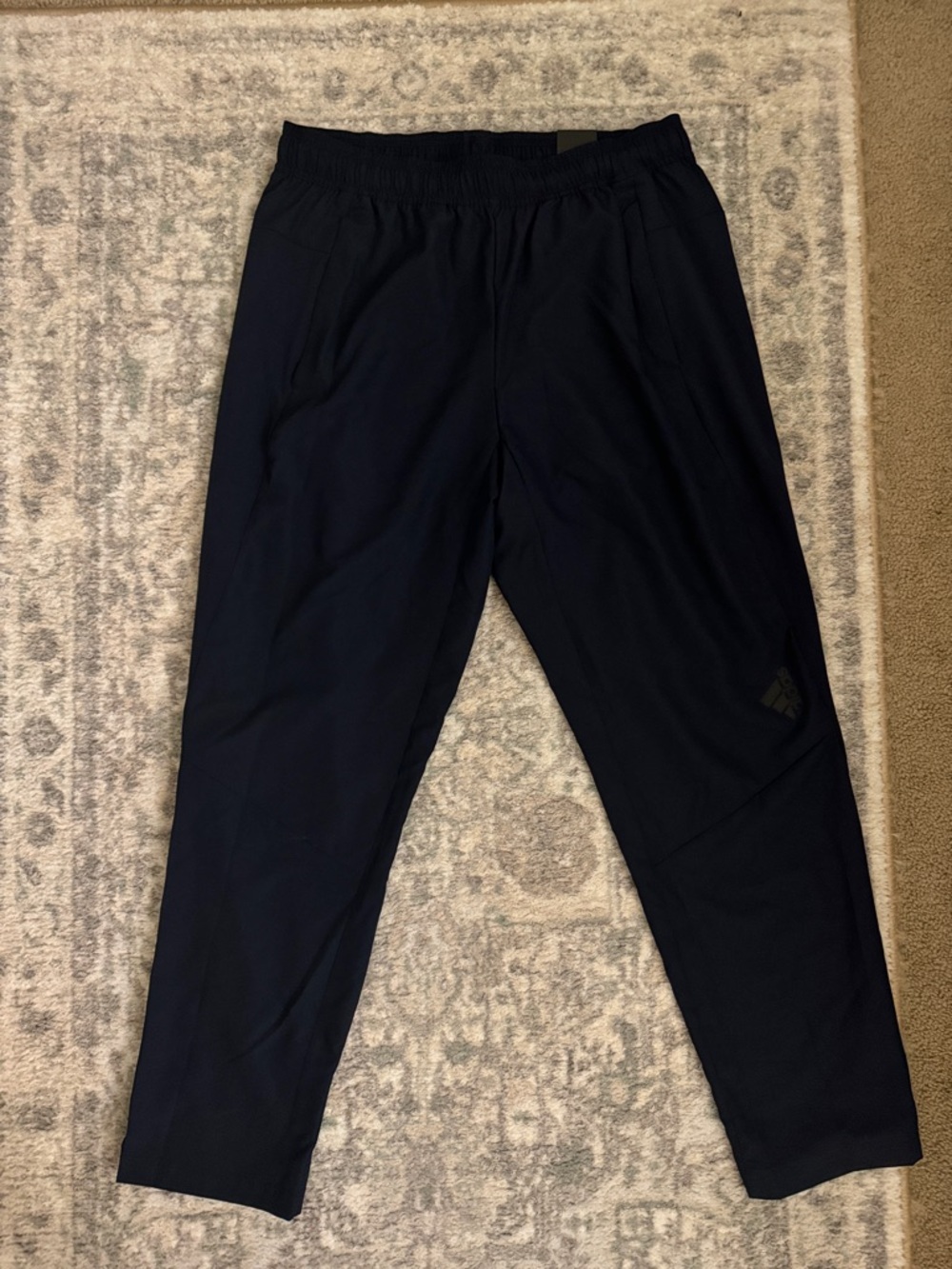 Men's Black Adidas NEW Track Pants